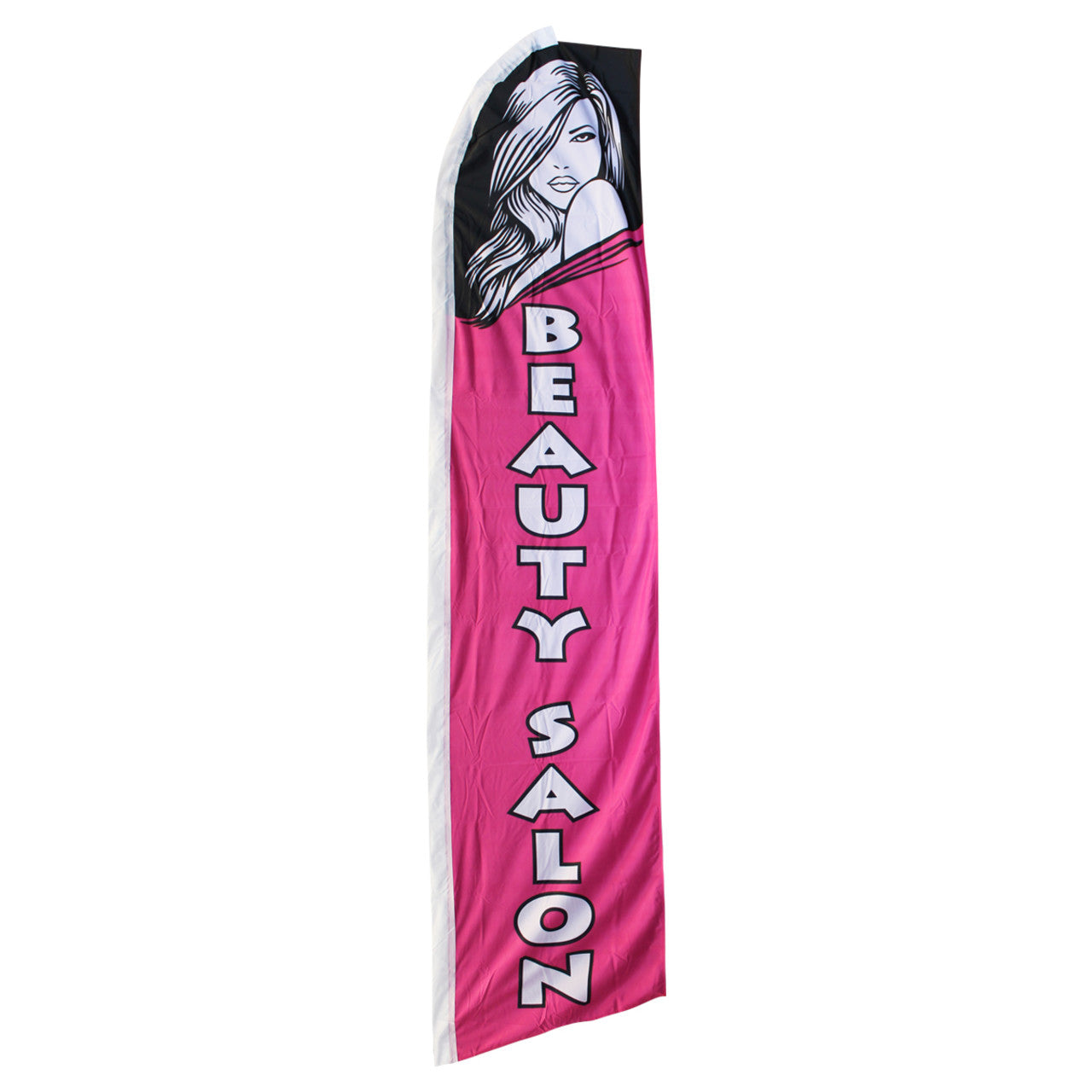 Beauty Salon Swooper Flag - 11.5ft x 2.5ft