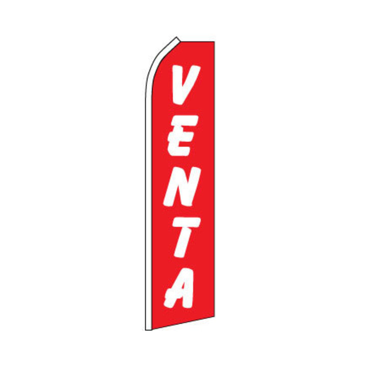 Venta Swooper Flag - 11.5ft x 2.5ft