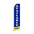Available Now Swooper Flag - 11.5ft x 2.5ft