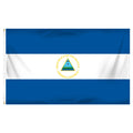 Nicaragua 3ft x 5ft Printed Polyester Flag