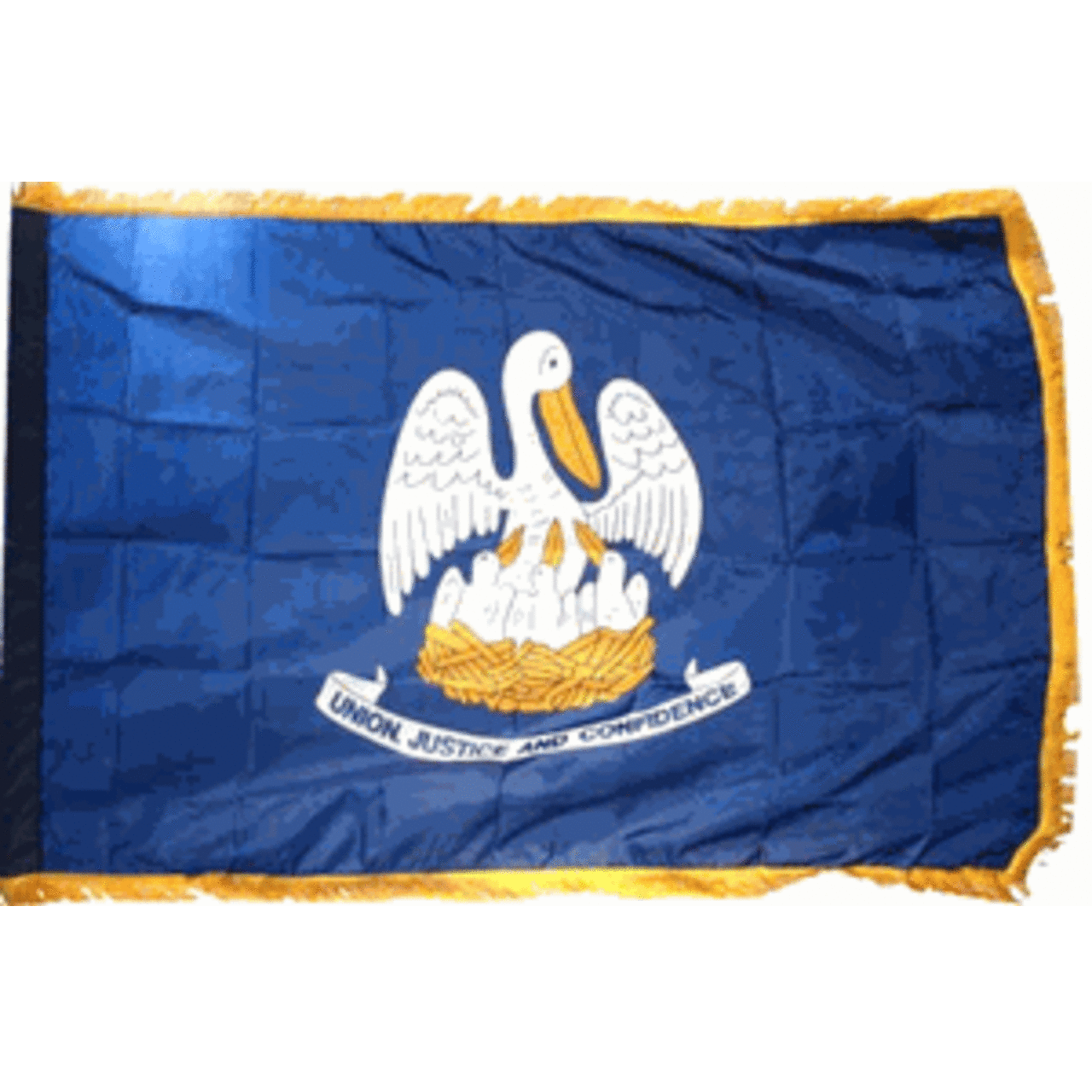 Louisiana Flag 4ft x 6ft Nylon Indoor