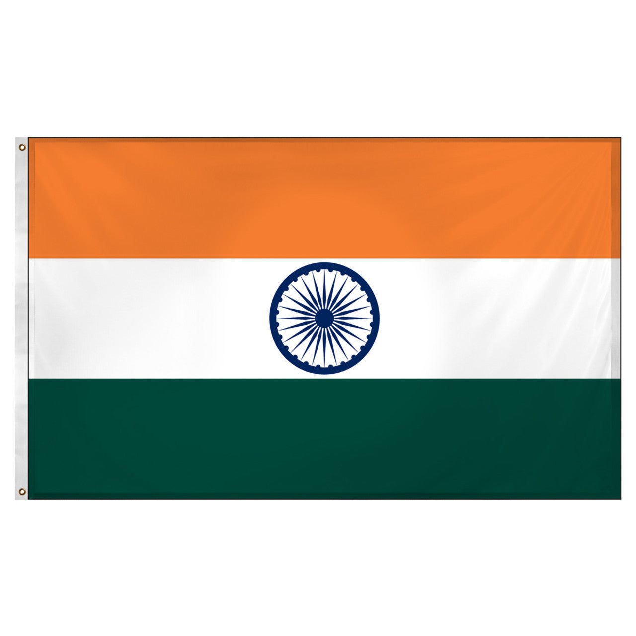 India Flag 3ft x 5ft Super Knit Polyester
