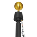 Sovereignty Series 35ft Commercial Flagpole - .188in Wall Thickness - 5in Butt Diameter