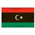 Libya Flag 3ft x 5ft Printed Polyester