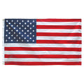 Outdoor Wall Mounted Residential American Flagpole Kit - 3ft x 5ft Flag with Ties