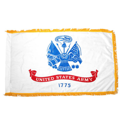 Super Tough Indoor Flagpole Kit with Nylon 3' x 5' Army Flag