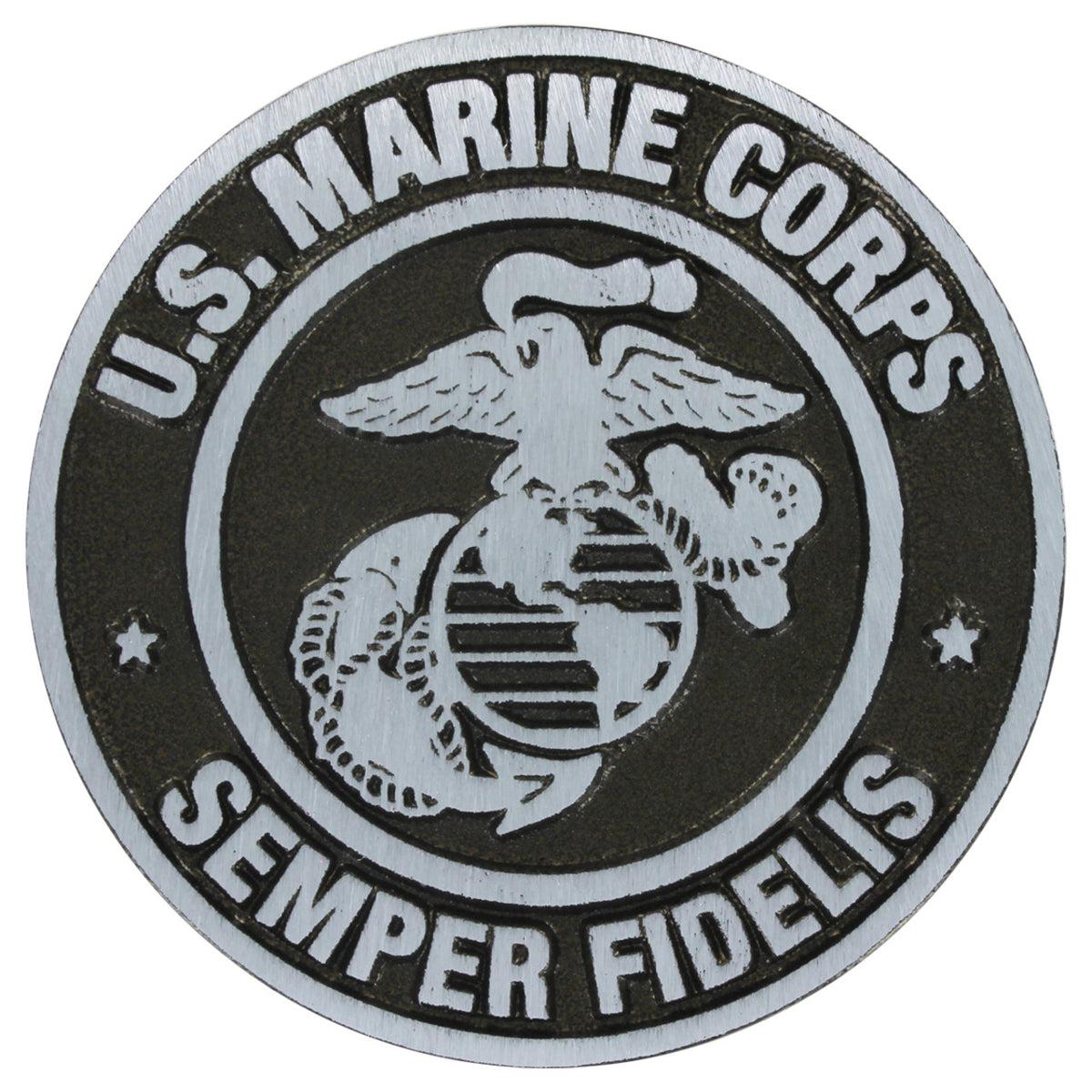 Marine Corps Grave Marker - Aluminum