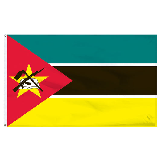 Mozambique 5' x 8' Nylon Flag