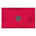 Morocco 3ft x 5ft Printed Polyester Flag
