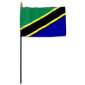 Tanzania flag 4 x 6 inch