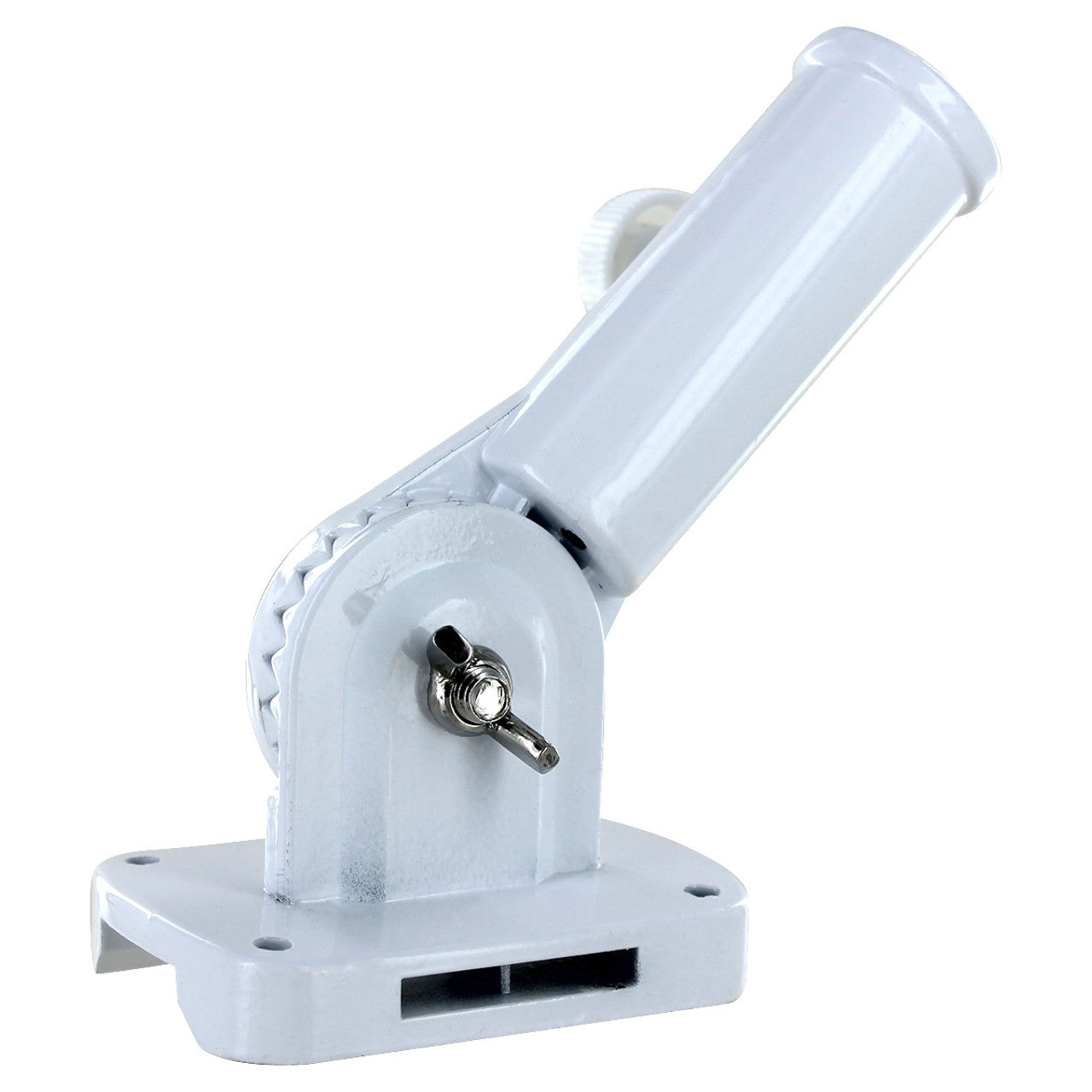 1in Adjustable Cast Aluminum Bracket - White by Valley Forge