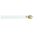 Super Tough 6ft Fiberglass One Pice Residential Pole - White Finish