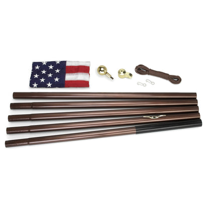 18ft US Made Steel Outdoor Flagpole by Valley Forge