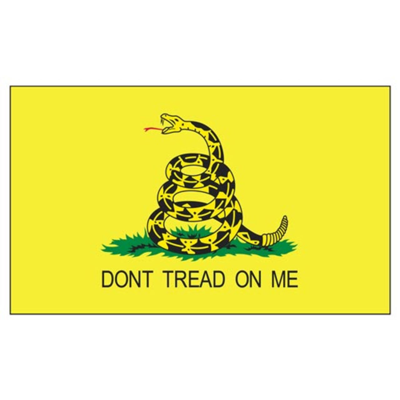 Gadsden 3ft x 5ft Printed Polyester Flag