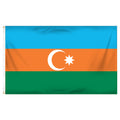 Azerbaijan 3ft x 5ft Printed Polyester Flag