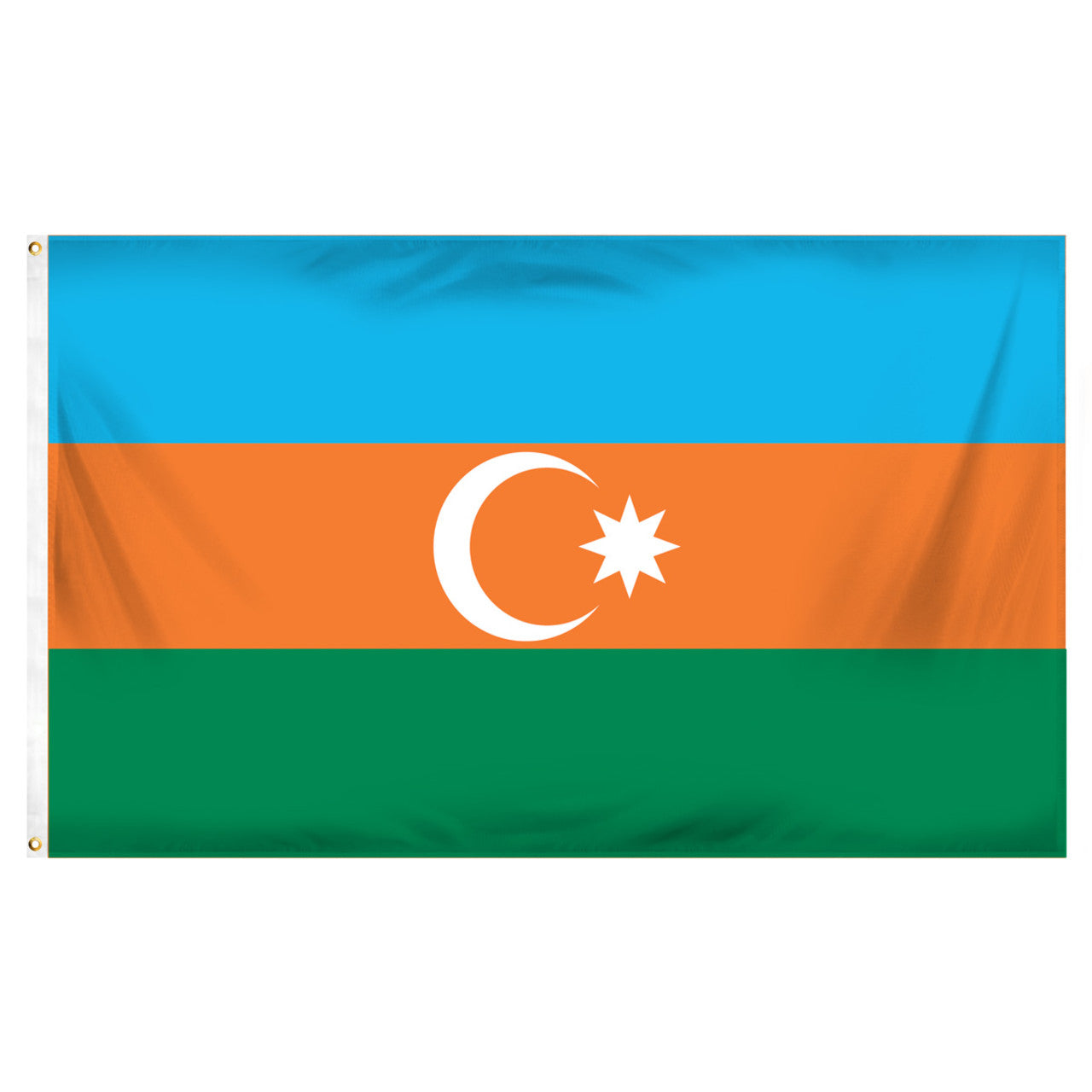 Azerbaijan 3ft x 5ft Printed Polyester Flag