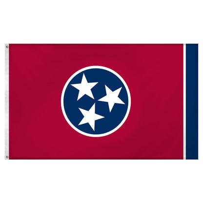 Tennessee flag 3 x 5 feet Super Knit polyester