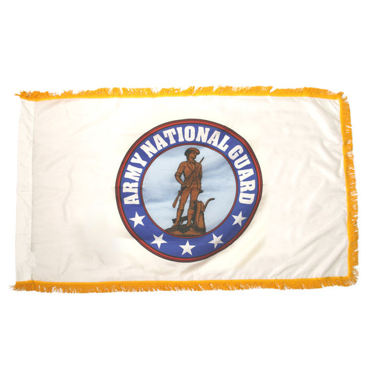 Indoor Army National Guard Flag 3ft x 5ft Nylon