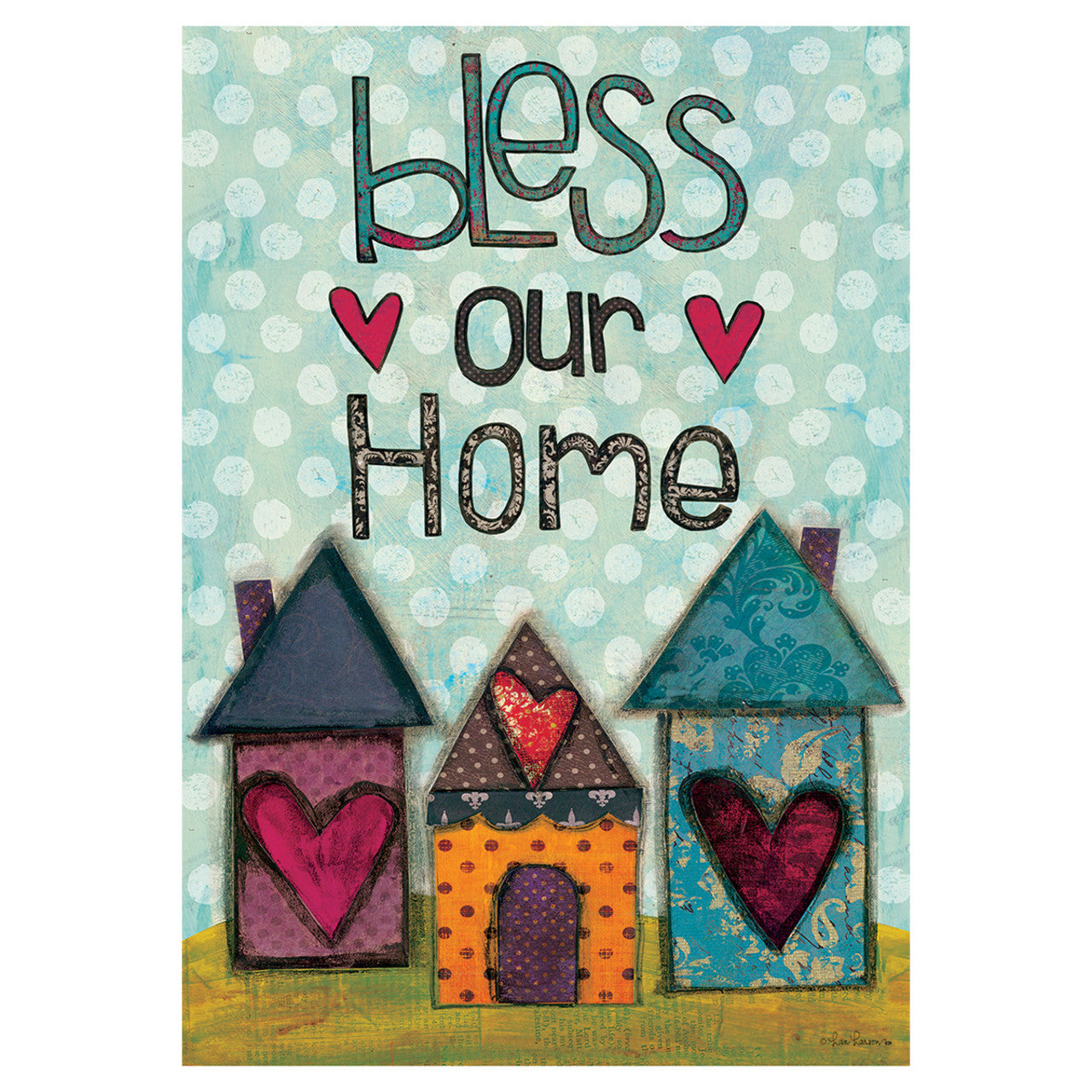 Bless Our Home Banner Flag - 28in x 40in