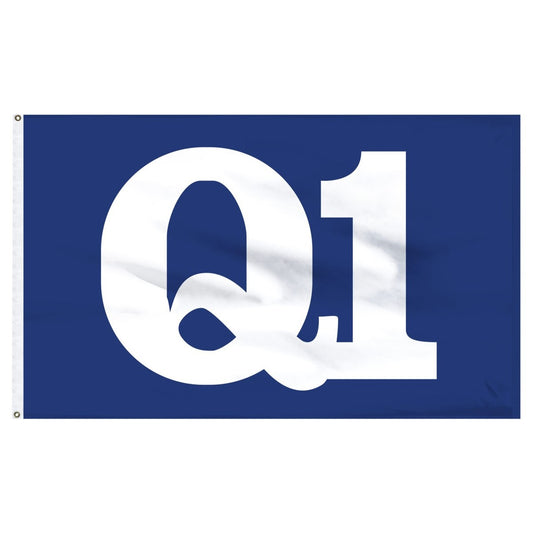 ISO Q1 3' x 5' Nylon Flags - Secondary Image - United States Flag Store ISO Q1 3' x 5' Nylon Flags