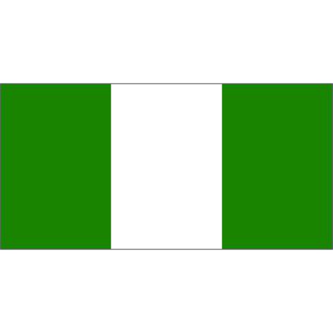 Nigeria 6' x 10' Nylon Flag