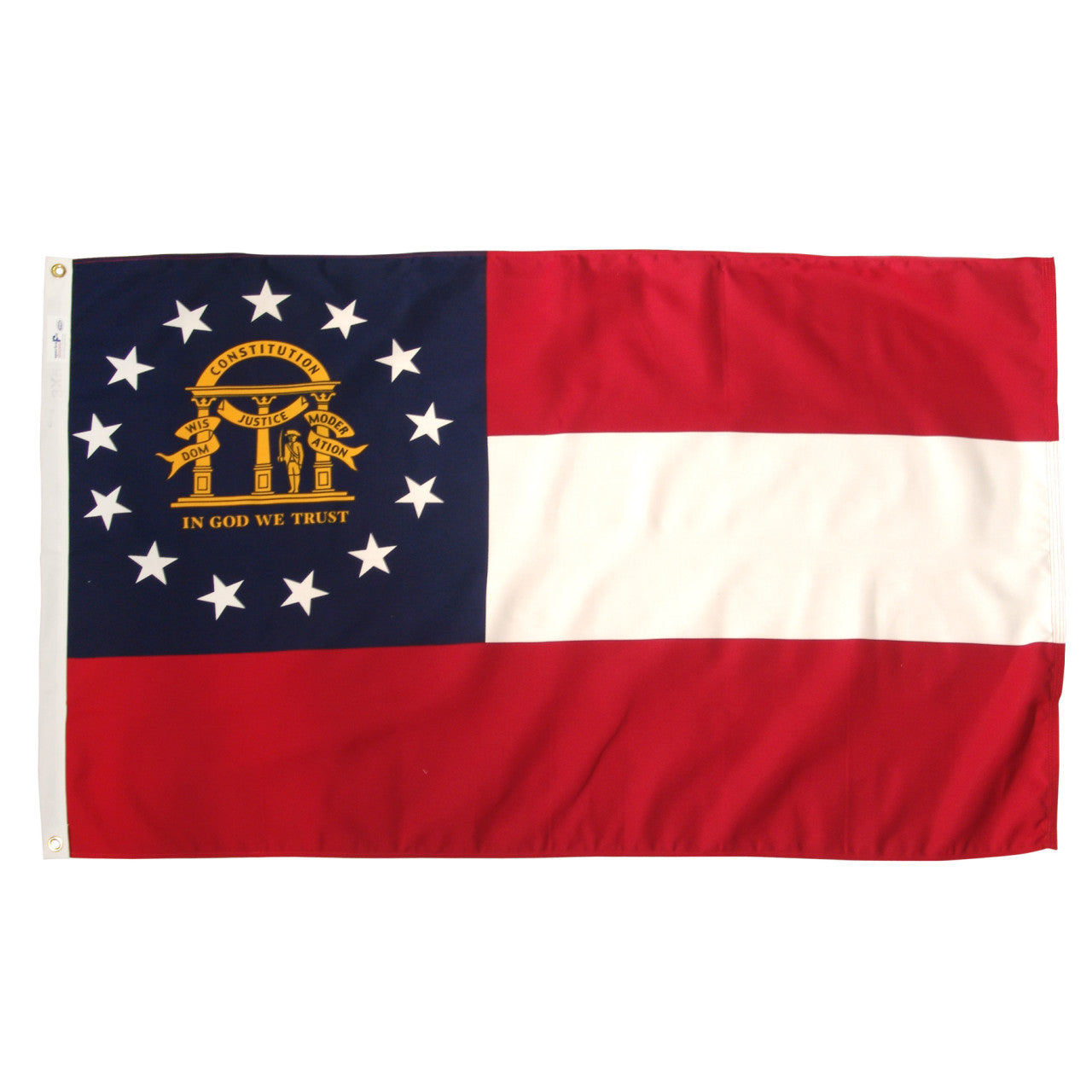 Georgia 3ft. x 5ft. Sewn Polyester Flag