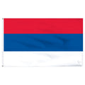 Serbia 5' x 8' Nylon Flag - No Seal