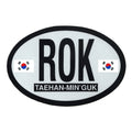 Korea Oval Decal