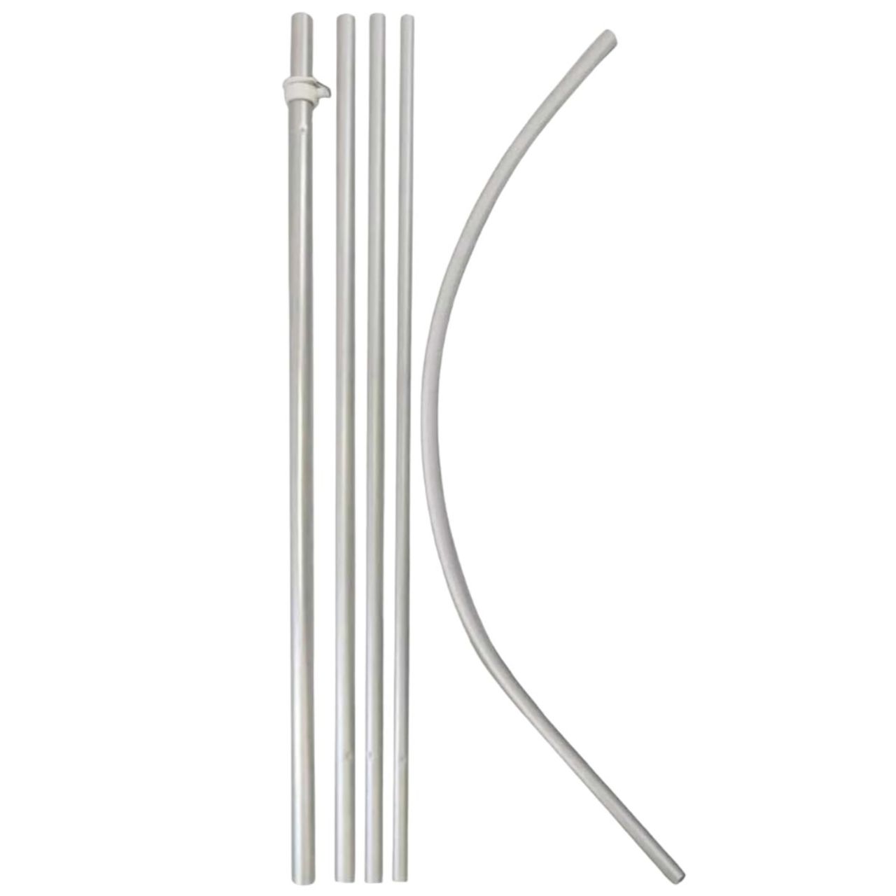 Super Tough 15ft Aluminum Sectional Pole Kit - Windless Banner