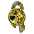 American Flag Ribbon Lapel Pin - 3/4" x 1/4"