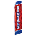 Rentals Swooper Flag - 11.5ft x 2.5ft