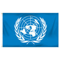 United Nations 3ft x 5ft Printed Polyester Flag