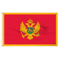 Montenegro 5' x 8' Nylon Flag