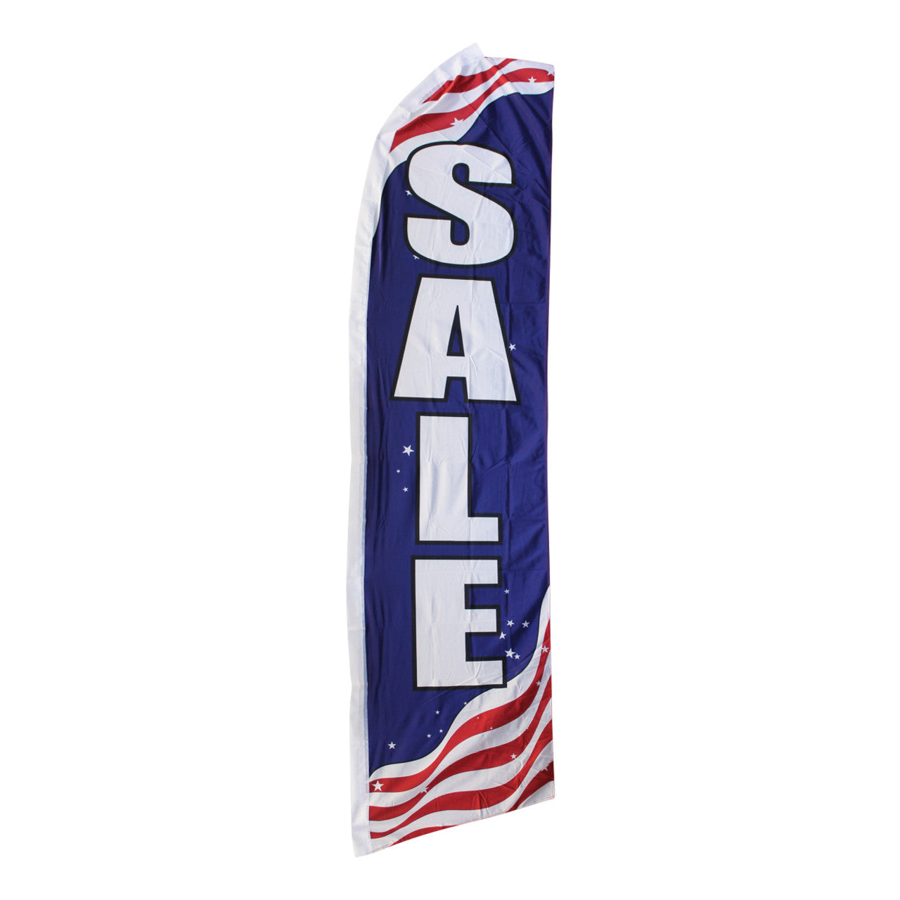 Patriotic Sale Swooper Flag - 11.5ft x 2.5ft