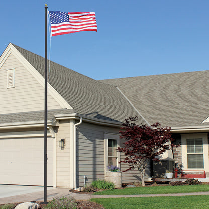 ECSS15 Special Budget Series 15ft Commercial Flagpole - .125in Wall Thickness - 3in Butt Diameter