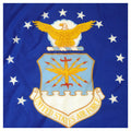 Indoor Air Force Flag 3x5 Nylon w/Fringe
