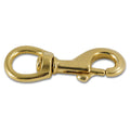 Brass Swivel Eye Bolt Gold Snap 825B