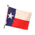 Texas Parade Motorcycle Flag - 10" x 15"