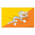 Bhutan 2' x 3' Nylon Flag