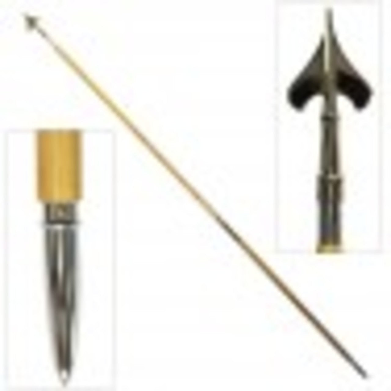 Super Tough 8ft Aluminum Two Section Residential Pole Set