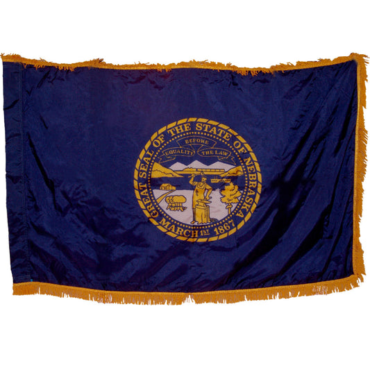 Nebraska flag 4 x 6 feet nylon - Secondary Image - United States Flag Store Nebraska flag 4 x 6 feet nylon