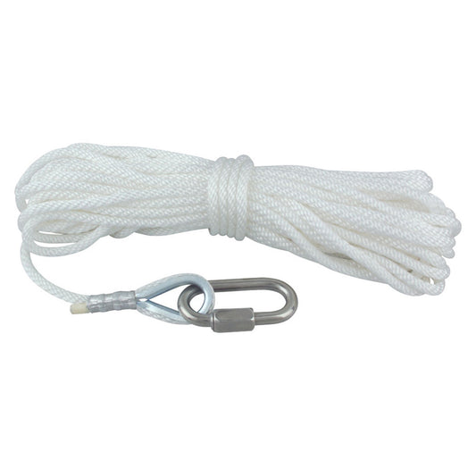 Nylon With Wire Center Rope Assembly For 20ft Pole