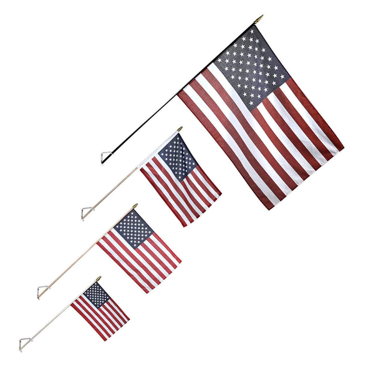 Wall Bracket for USA Classroom Stick Flags