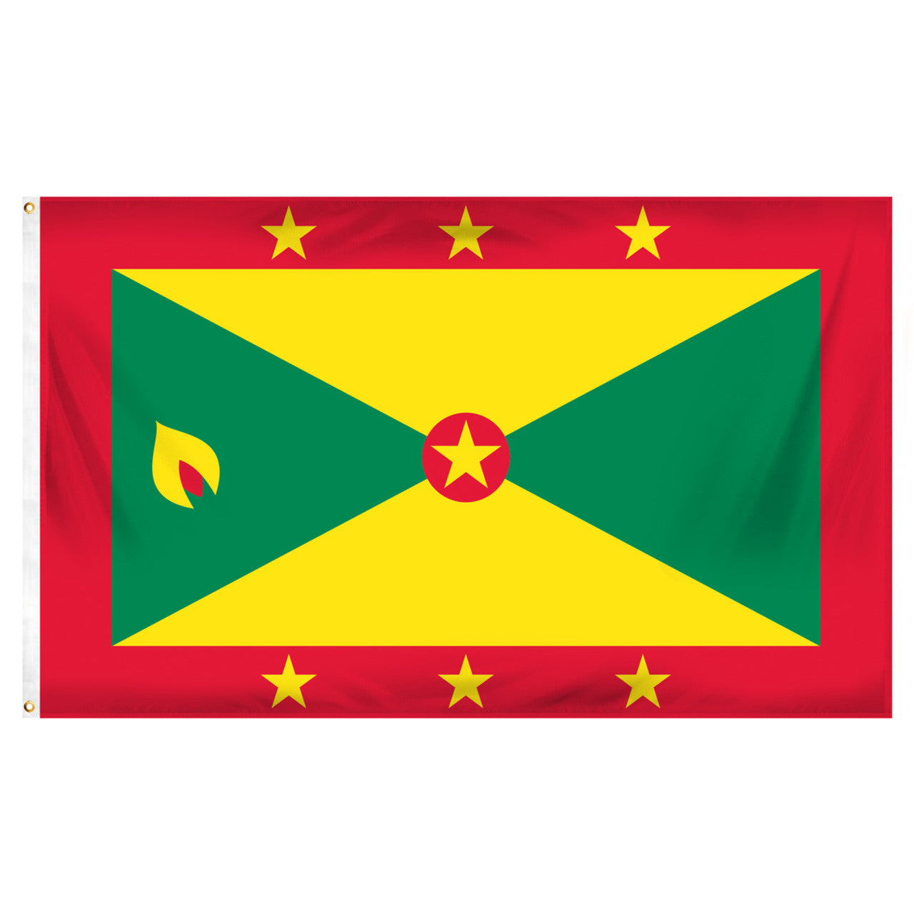 Grenada 3ft x 5ft Printed Polyester Flag
