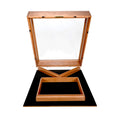 Madison Premium Flag and Certificate Display Case for 3' x 5' Flag - Cherry Finish