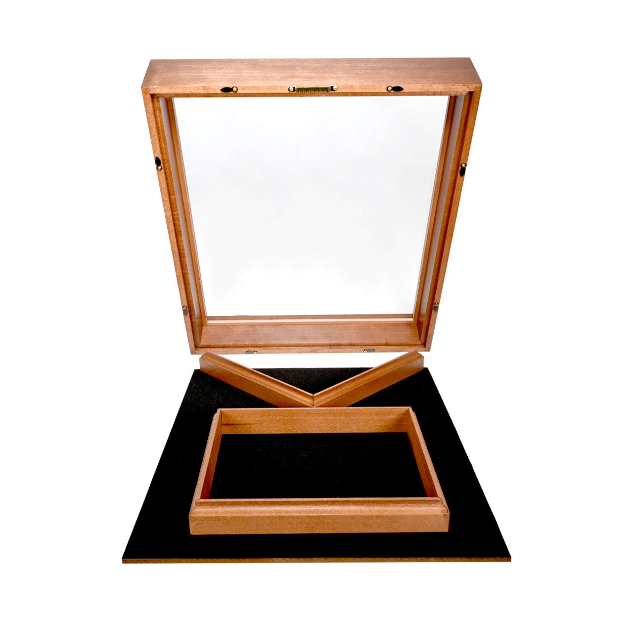 Madison Premium Flag and Certificate Display Case for 3' x 5' Flag - Cherry Finish