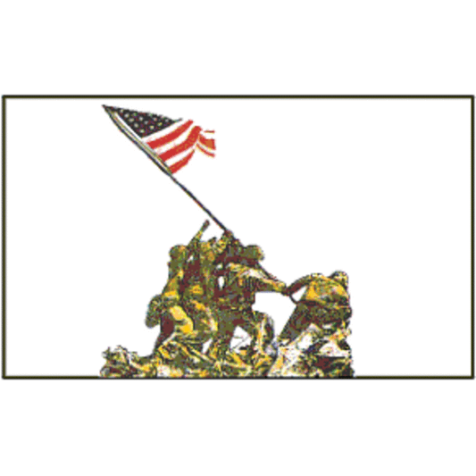 Iwo Jima flag 3 x 5 feet polyester