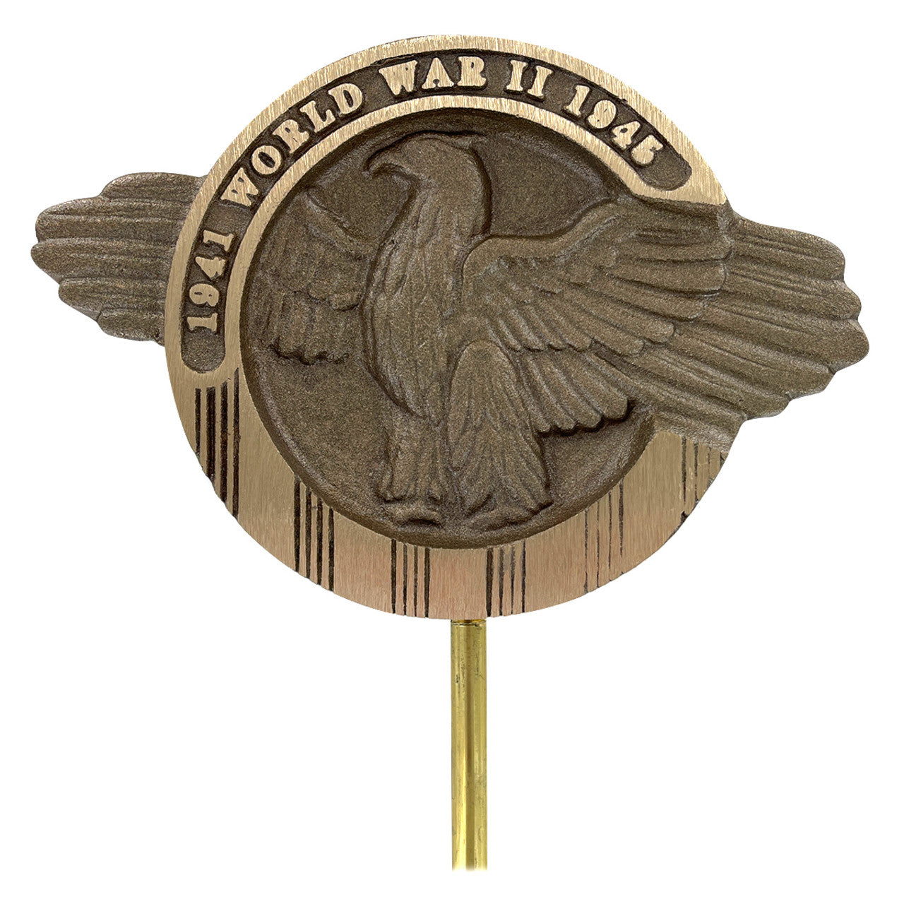 WWII Veteran Grave Marker - in Cast Bronze