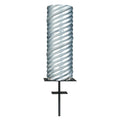Steel Ground Sleeve - 6-7" Diameter - 30' High Flagpoles