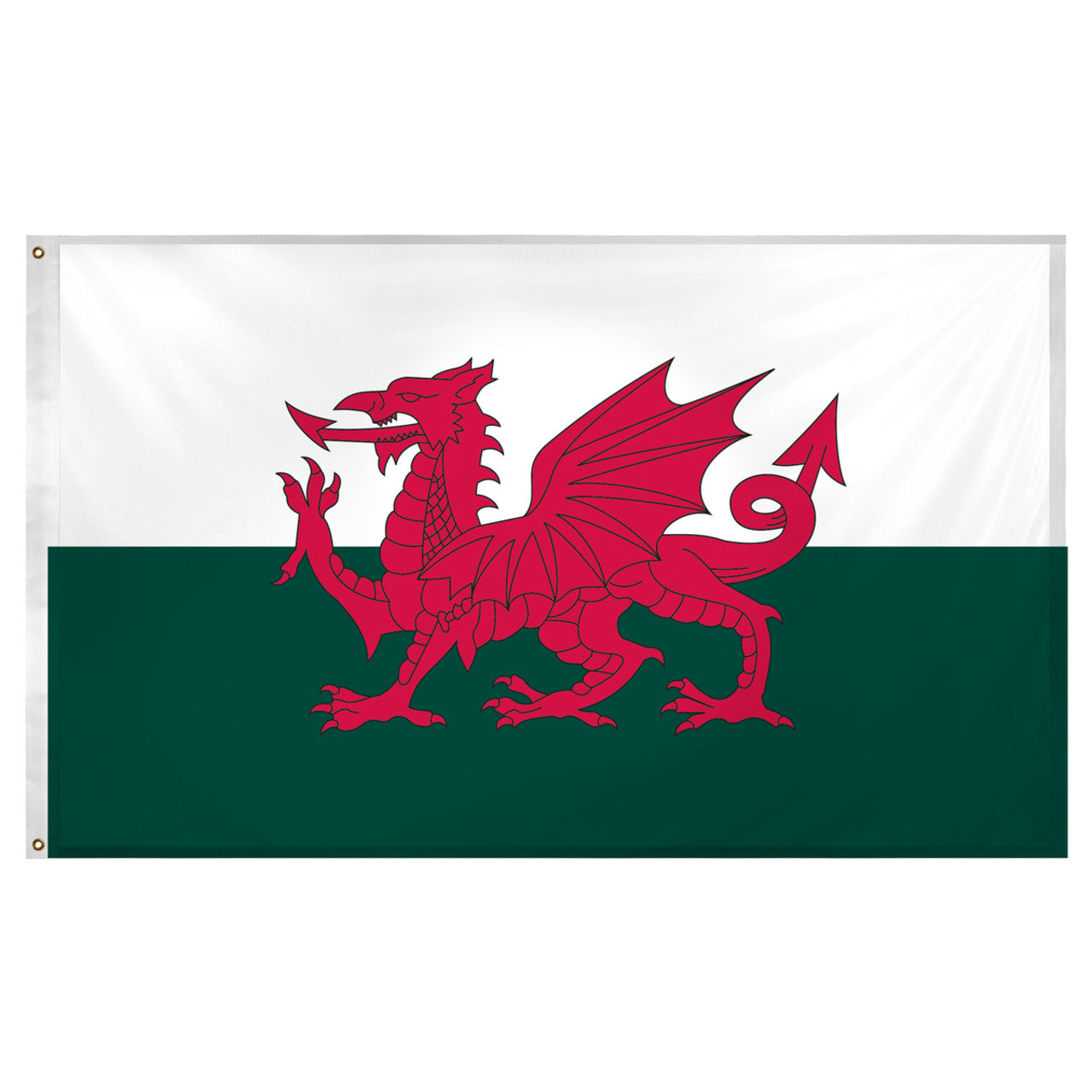 Wales Flag 3ft x 5ft Super Knit polyester